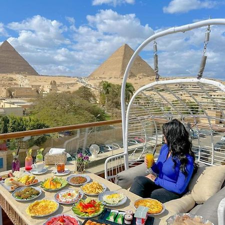 Tree Lounge Pyramids View Inn , Sphinx Giza Kafret el-Gabal Dış mekan fotoğraf